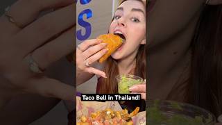 Everything I ate at Taco Bell in Thailand! #tacobell #thailand #fastfood #tacos #bangkok