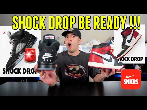 BE READY 🚨 SHOCK DROP COMING !!! JORDAN REIMAGINED 5 & BLACK TOE SNKR APP