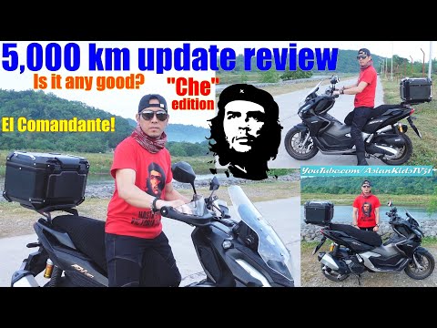 This is my Honda ADV 160 Review Update After 5,000 Kilometers on the Road. Honda ADV 160 Che Guevara