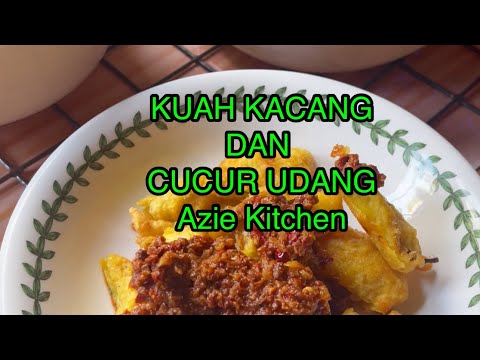 Kuah Kacang Dan Cucur Udang