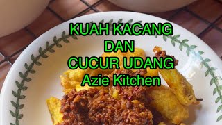Kuah Kacang Dan Cucur Udang