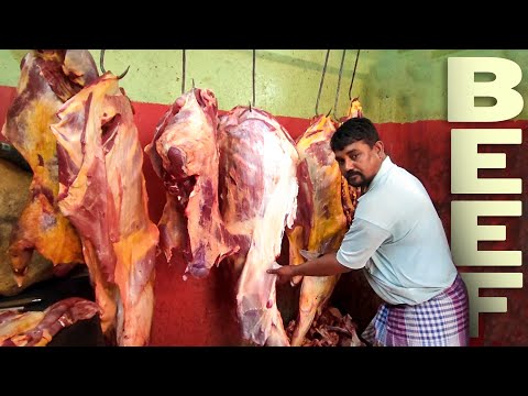 FRESH BEEF FAST CUTTING SKILLS IN INDIAN BEEF SHOP | #beef #beefbiryani #beefrecipe #beefcurry