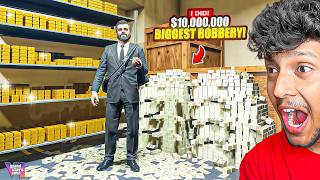 BIGGEST GOLD ROBBERY EVER in GTA 5 REAL LIFE!🤑#16