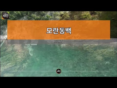 [아싸매직씽] 조영남  – 모란동백  karaoke | MAGICSING