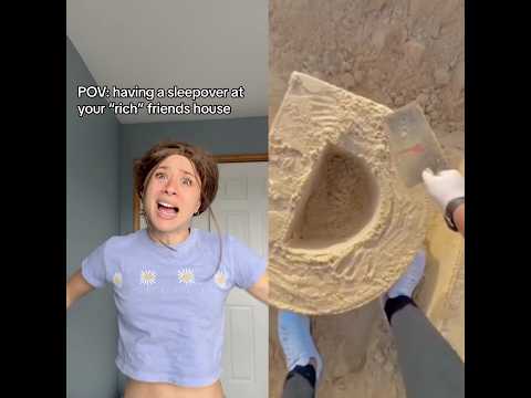 Part 6 .having a sleepover at your rich friends house…#funny #pov #storytime #foryou