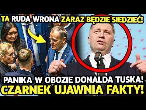 CZARNEK UJAWNIA FAKTY! NA POLECENIE TUSKA UMORZONO ŚLEDZTWO W SPRAWIE ZAMACHU STANU!