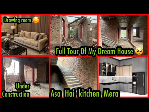 Under Construction Dream House Full Tour🥰Future House Tour|Pakistani House Tour|Asma Haseeb