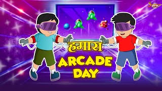 हमारा Arcade Day | We went Time Zone | Jabardast Hindi Kahaniya | Moral Story | कथा | Story