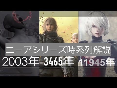 【ゆっくり解説】ゲーム内で明かされなかったニーアシリーズの歴史　ドラッグオンドラグーンEエンド～ニーアオートマタ後の世界まで