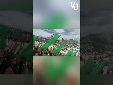 💚🤍 MONUMENTAL RECIBIMIENTO DE LA HINCHADA VERDOLAGA 💚🤍 #atleticonacional #nacional #fpc #losdelsur