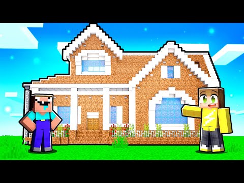 Dirt Huis Geven Aan De Noob! (Minecraft Survival)