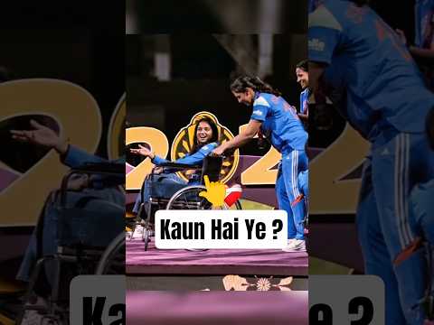 The Story of the Wheelchair Girl Seen in the India vs South Africa World Cup Final โค๏ธ #shorts