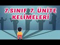 Kelime Anlamları ve Tanımları