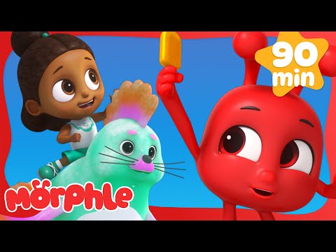 Ice POPS! | Morphle's Family | My Magic Pet Morphle | Kids Cartoons