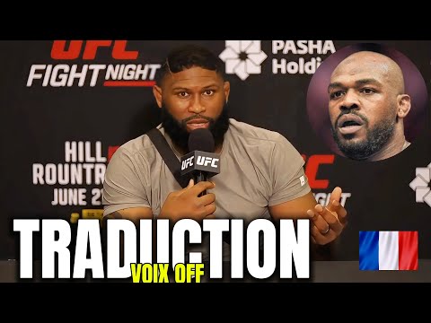 Curtis Blaydes parle de Jon Jones | UFC Fight Night | Media Day | Traduction en Français(voix off)
