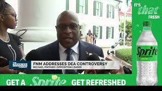 YouTube video thumbnail:  FNM Addresses DEA Controversy 