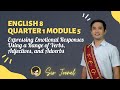 Understanding Adjectives and Verbs