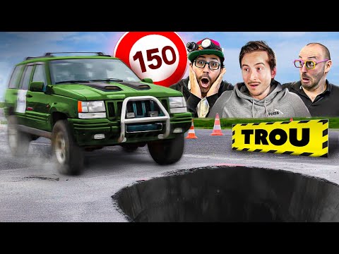 Prendre un NID DE POULE à 150km/h : Ça fait quoi ?