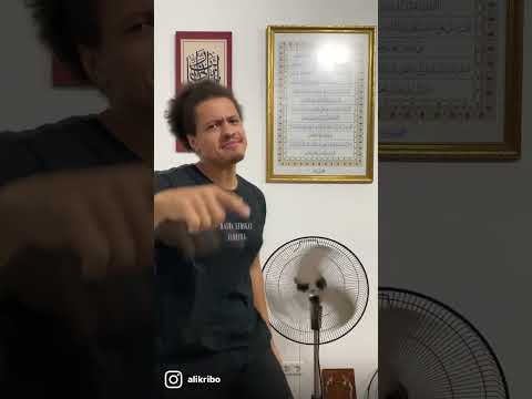 CHALLENGE MAIN DARBUKA DI KIPAS ANGIN ?!! #shorts