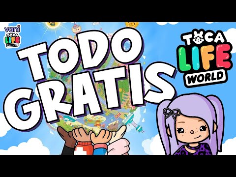 COMO TENER TODO GRATIS EN TOCA LIFE WORLD | TOCA BOCA