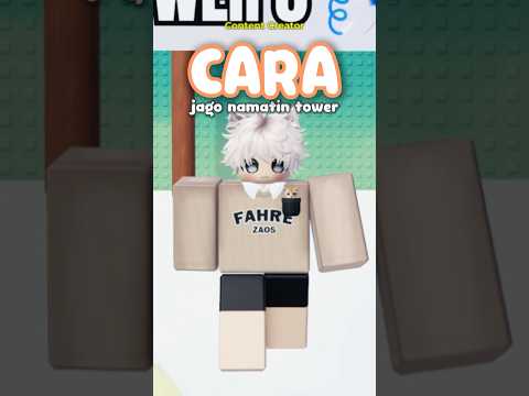 Cara Jadi Jago Namatin Tower Roblox 😎
