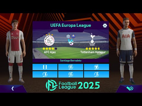 INCREIBLE! FOOTBALL LEAGUE 2025 ANDROID NUEVAS NOVEDADES, COMPETICIONES, MODO MANAGER Y GRAFICOS HD