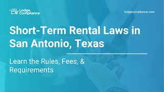 Host in San Antonio, Texas Legally: Type I & Type II STRs