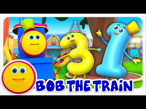 Bob Numbers Tren Şarkısı ,Sayıları öğrenin 1-10 Ve Okul Öncesi çizgi film Çocuklar İçin