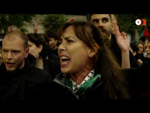 YouTube video thumbnail: From Turkey to Argentina, Protesters Rally for Gaza Flotilla 