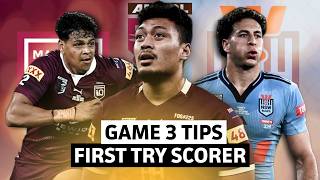 2026 State of Origin Game 3 First Try Scorer Predictions and Tips