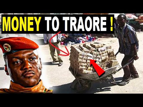 Wow!.  Burkinabe people voluntarily donating their salaries to Ibrahim Traoré, Including the blinds