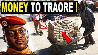 Wow!.  Burkinabe people voluntarily donating their salaries to Ibrahim Traoré, Including the blinds