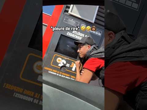 Un africain sort de la voiture au drive #3 ๐ - Yass2Marokyy