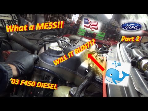 (Pt 2) Possessed PowerStroke Wrecker (WEIRD Crank No-Start: '03 Ford F450 Diesel)