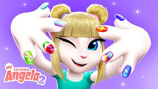 The Nail Salon Is OPEN! 💅✨ My Talking Angela 2 Gameplay Trailer