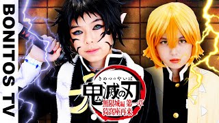 『劇場版「鬼滅の刃」無限城編 第一章 猗窩座再来』獪岳 善逸 コスプレやってみた！Cosplay Kimetsu no Yaiba  Demon Slayer ♥ -Bonitos TV- ♥