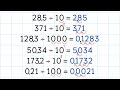 Mastering Division Patterns with Decimals