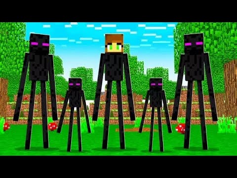 COMO É A VIDA DE UM ENDERMAN NO MINECRAFT?
