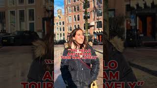“yea, you can ask all your questions on this Aamsterdam Tour 😄” #whoisamsterdam #amsterdamguide