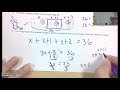 Mystery Number Equations and Solutions