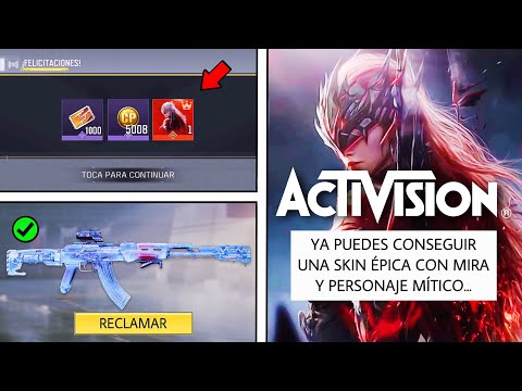 CORRE!!! AK47 CON MIRA INTEGRADA, ALIAS MÍTICA, GIROS GRATIS Y COD POINTS DOBLES EN COD MOBILE