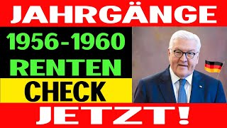 🚨 ACHTUNG Jahrgänge 1956–1960: Neue Renten-Regel ab 1. Februar – Jetzt prüfen!