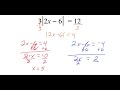 Solving Absolute Value Equations: Part 2 Challenge