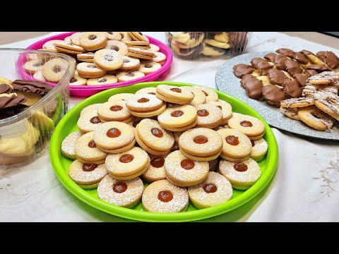 PASTA FROLLA PERFETTA per BISCOTTI FARCITI CON MARMELLATA e NUTELLA - Occhi di bue - Biscotti Facili