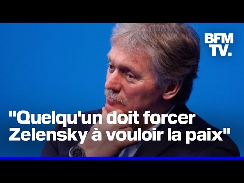 Le Kremlin accuse l'Ukraine de "vouloir que la guerre continue"