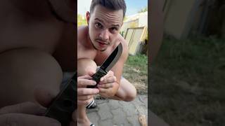 Bushcrafter beim Grillen 🍗🔥