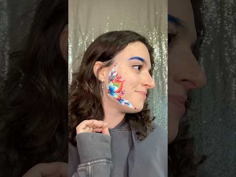 Flower beard anyone? ๐๐ธ๐ผ #facepainting #onestrokepainting #dragrace #dragmakeup #makeup #artist