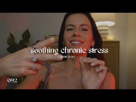 ASMR REIKI to soothe chronic stress - rattle, chakra cleansing, hand movements (Patreon reupload)