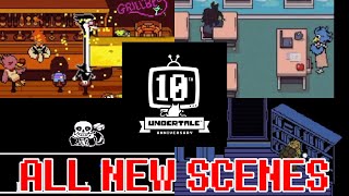 Undertale 10th Anniversary Stream ALL NEW SCENES [DAY 1+2]