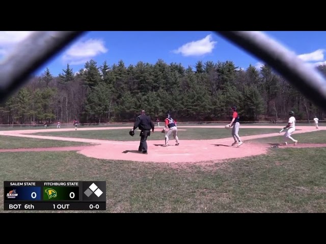 Tyler Fonck RBI Single 4/12/26 vs Salem State - Baseball